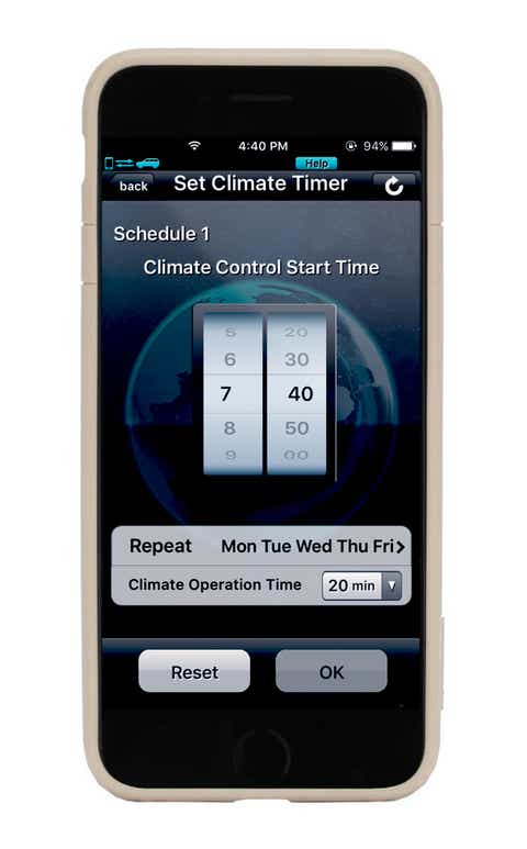 Foto: Fjernstyring gjennom Remote Control app