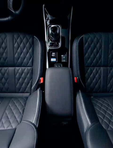 Foto: Outlander PHEV Praktisk lagring