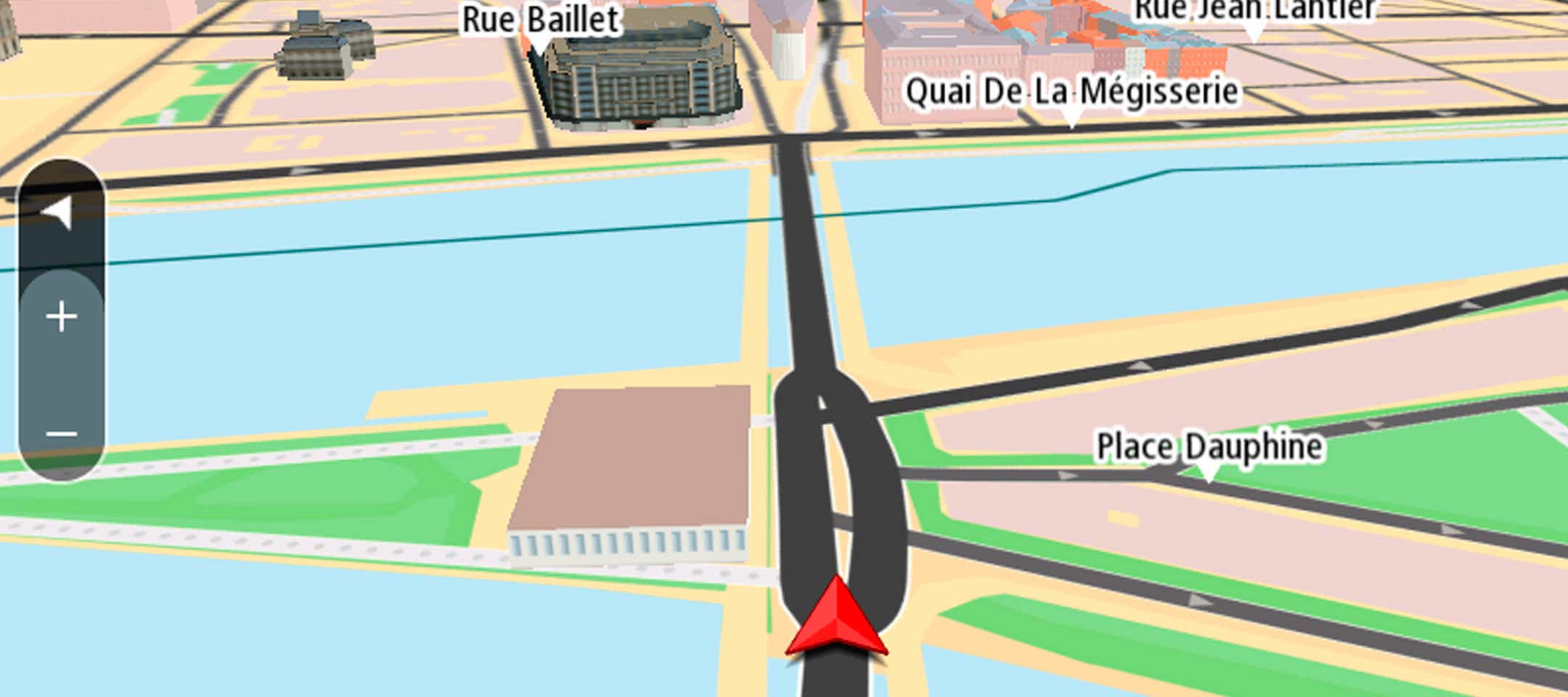 Illustrasjon: SDA med TomTom navigasjon
