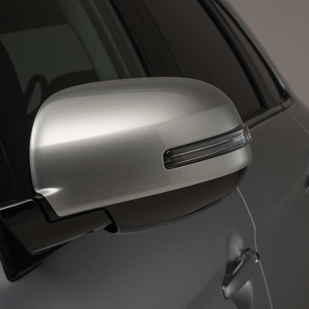 Foto: ASX elektrisk sidespeil, med innfelt blinklys