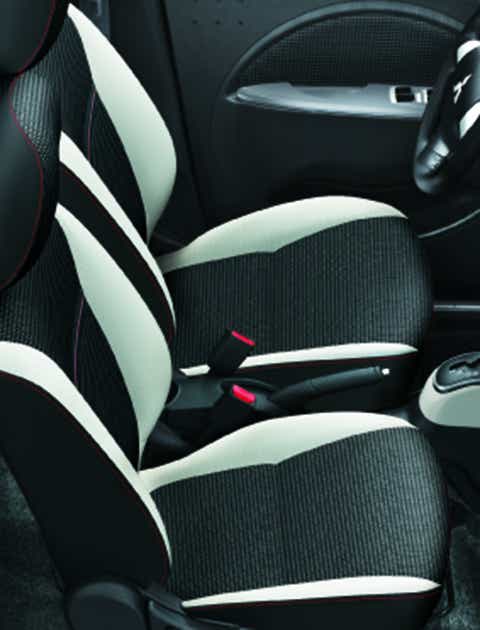 Foto: i-MiEV setemateriale. Sort og hvitt