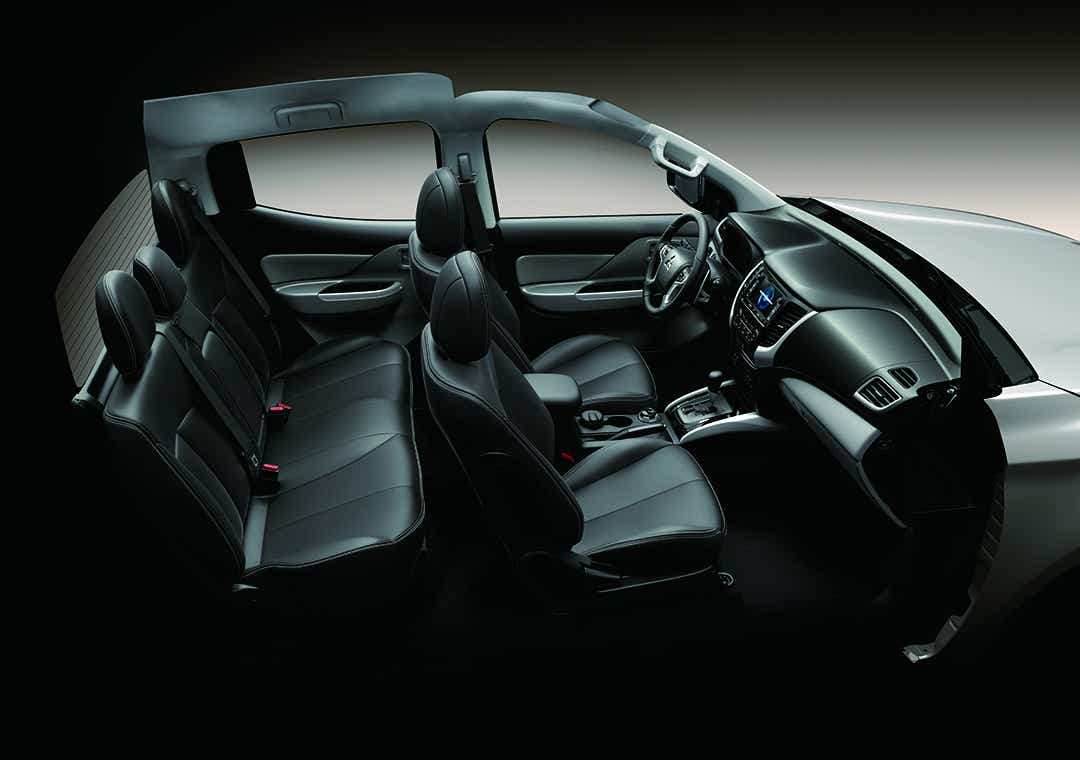 Foto. Pickupen L200 kupé