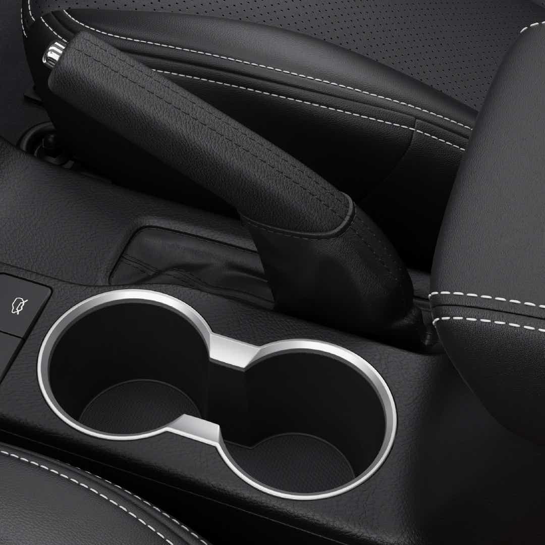 Komfortabel kupé med smart design