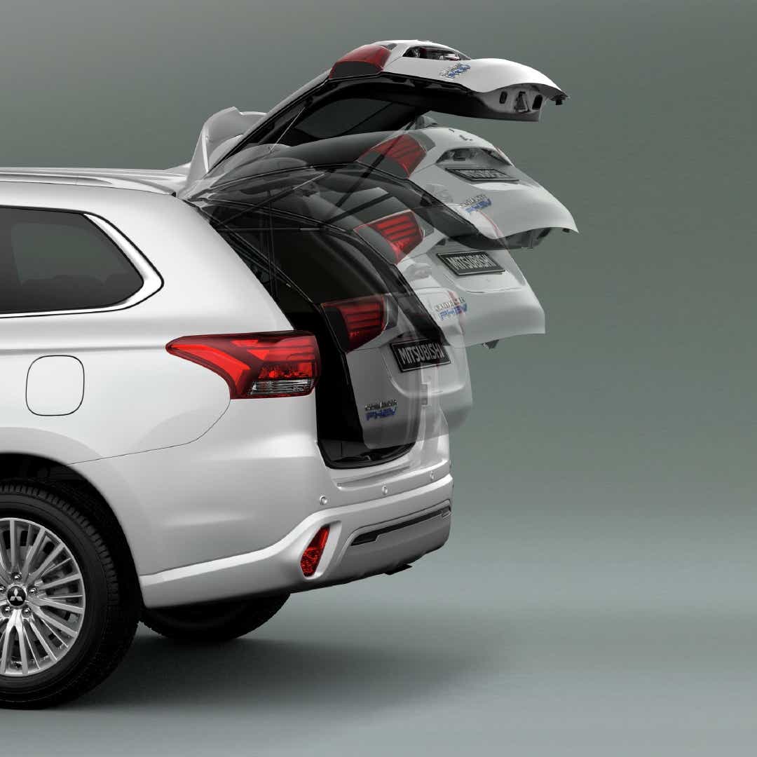 Foto: Utvalgte varianter Outlander PHEV kommer med elektrisk bakluke