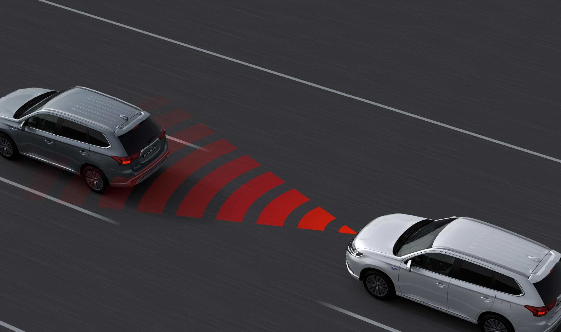 Illustrasjon: Adaptiv Cruise Control (ACC)